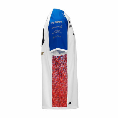 Maillot Kombat Gasly France BWT Alpine F1 Team Blanc Homme