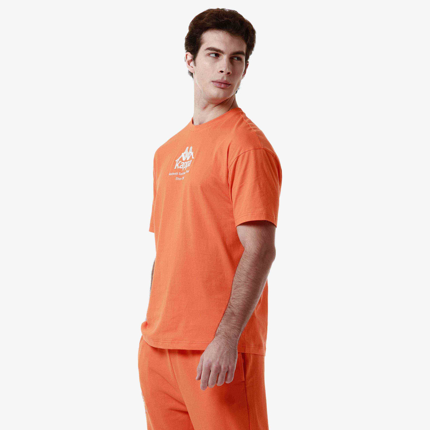 T-shirt Authentic Gastor Orange Homme