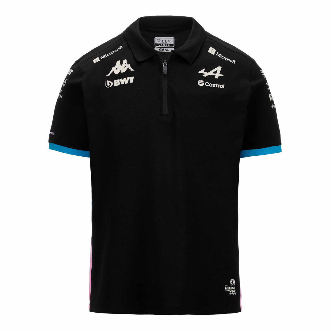Polo Adrem BWT Alpine F1 Team 2024 Noir Homme main