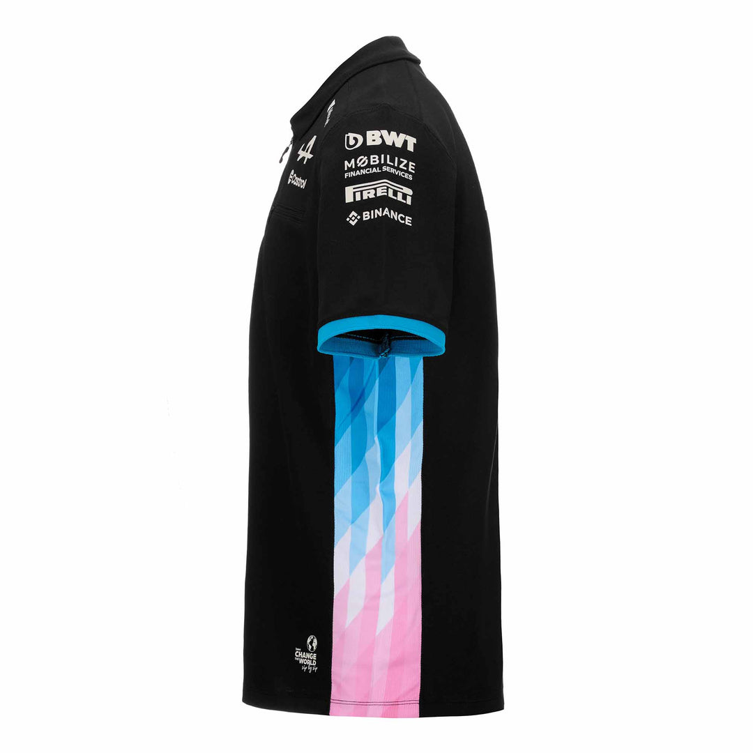 Polo Adrem BWT Alpine F1 Team 2024 Noir Homme main