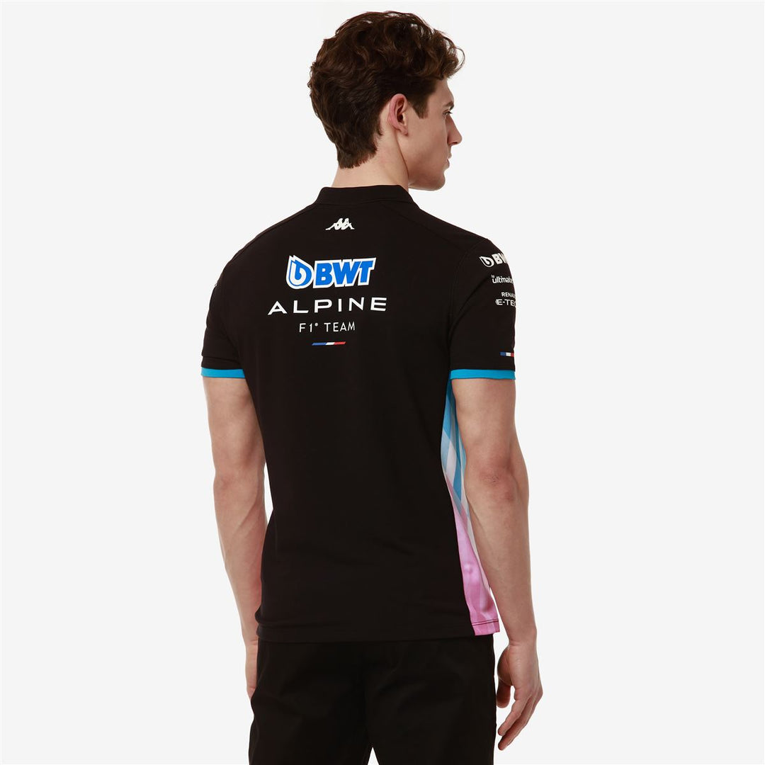 Polo Adrem BWT Alpine F1 Team 2024 Noir Homme main