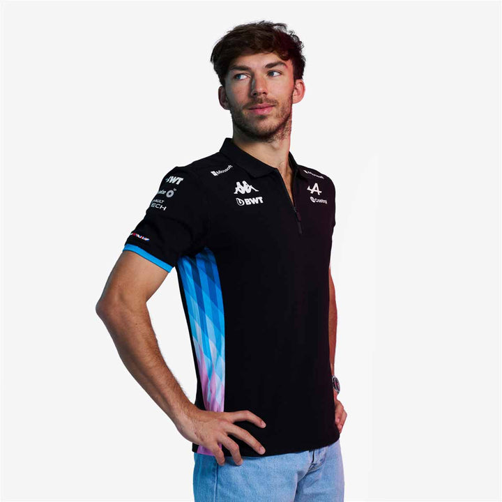 Polo Adrem BWT Alpine F1 Team 2024 Noir Homme 1