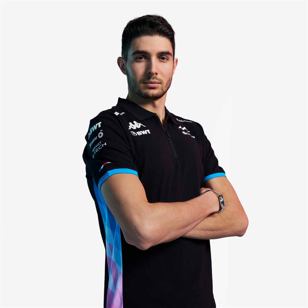 Polo Adrem BWT Alpine F1 Team 2024 Noir Homme main