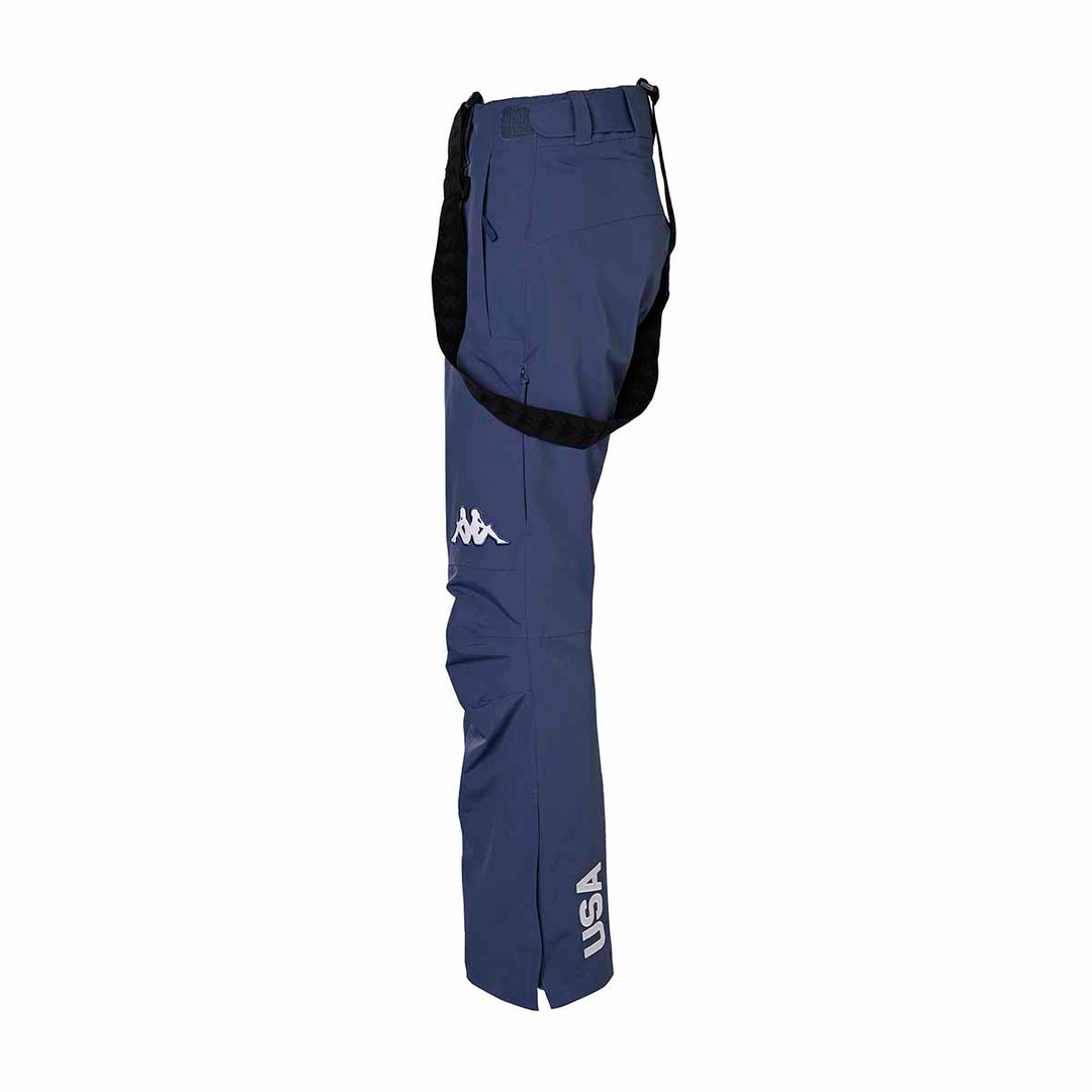 Pantalon 6Cento 665 US Ski Team Bleu Femme main