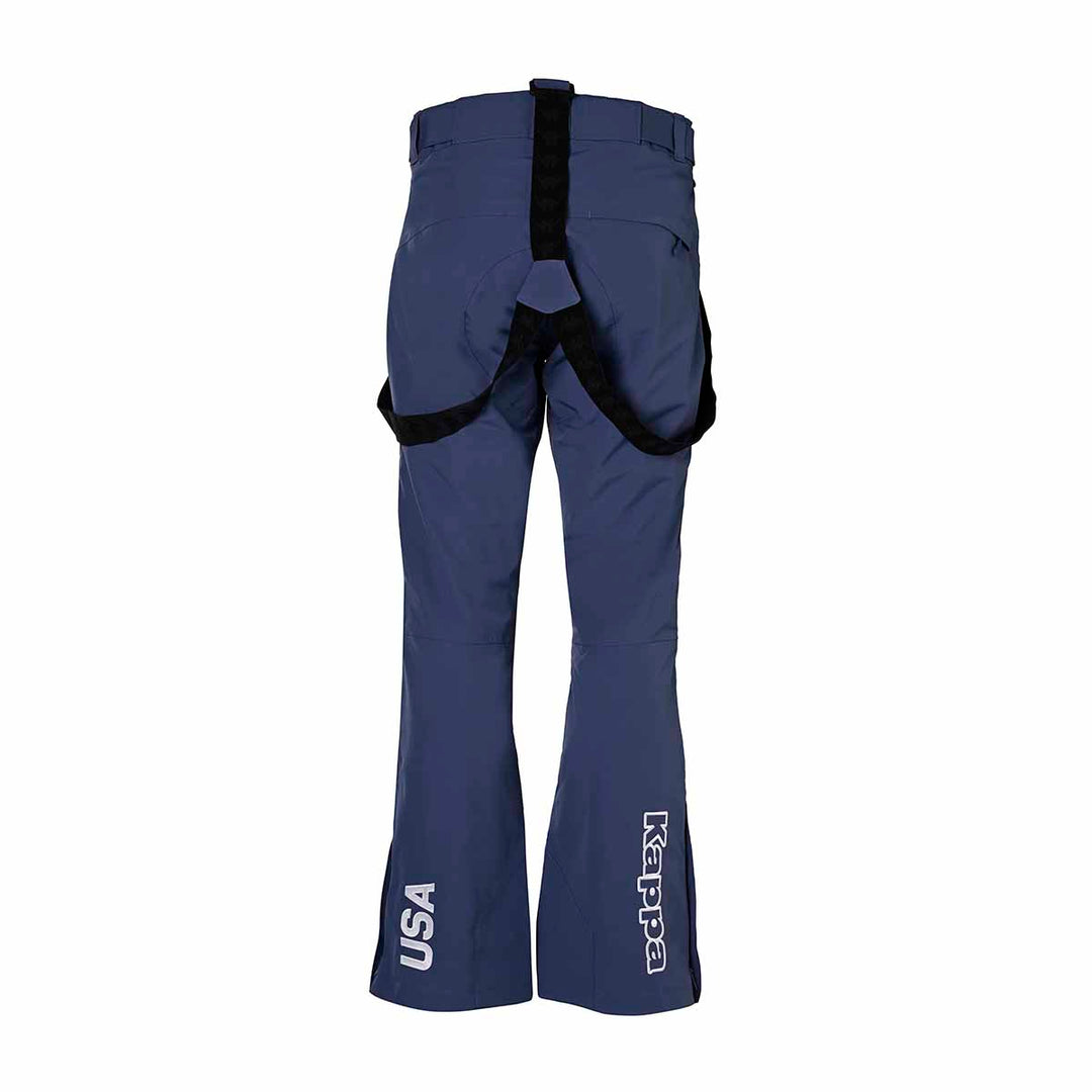 Pantalon 6Cento 665 US Ski Team Bleu Femme main
