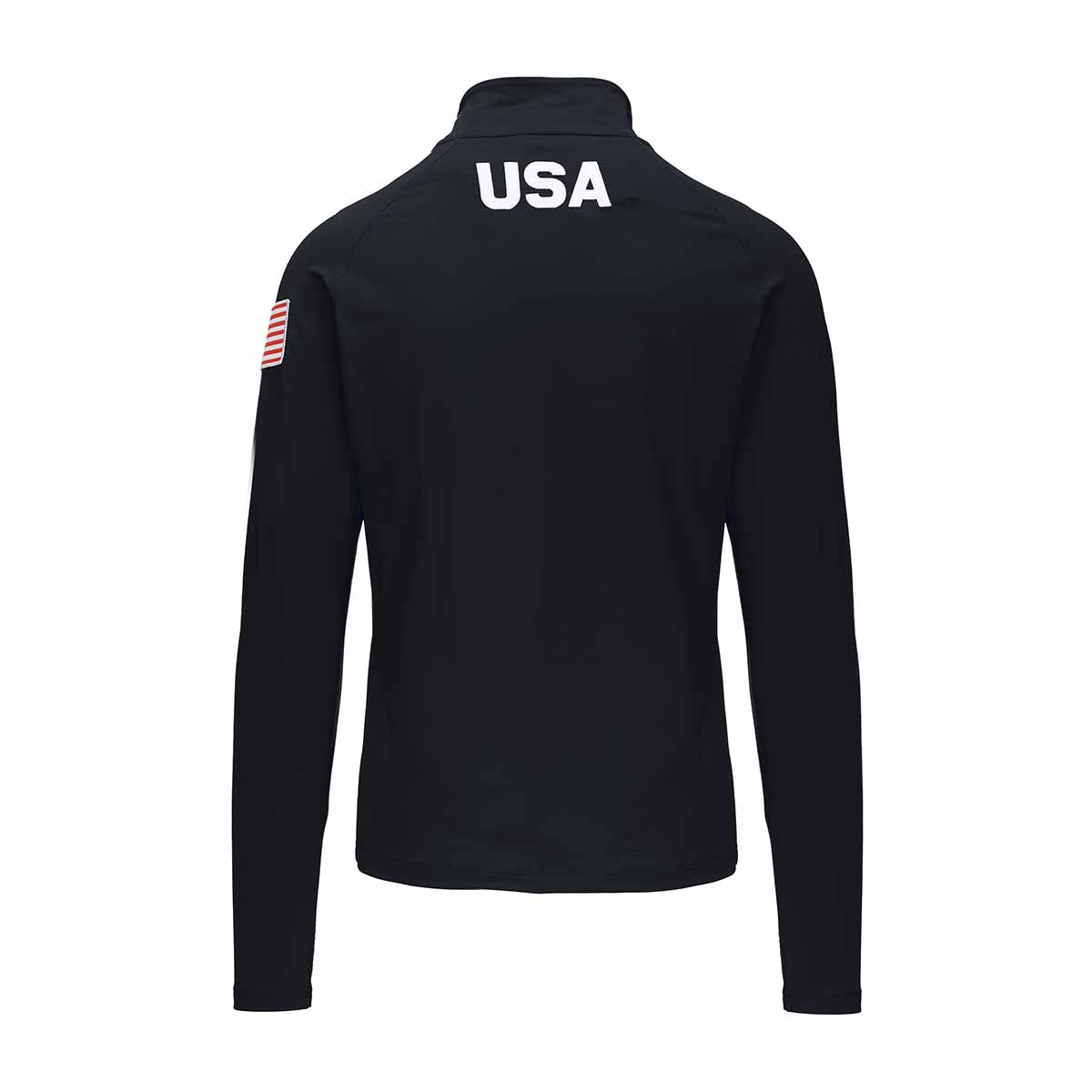 Sweatshirt 6Cento 687BK US Ski Team Bleu Unisexe