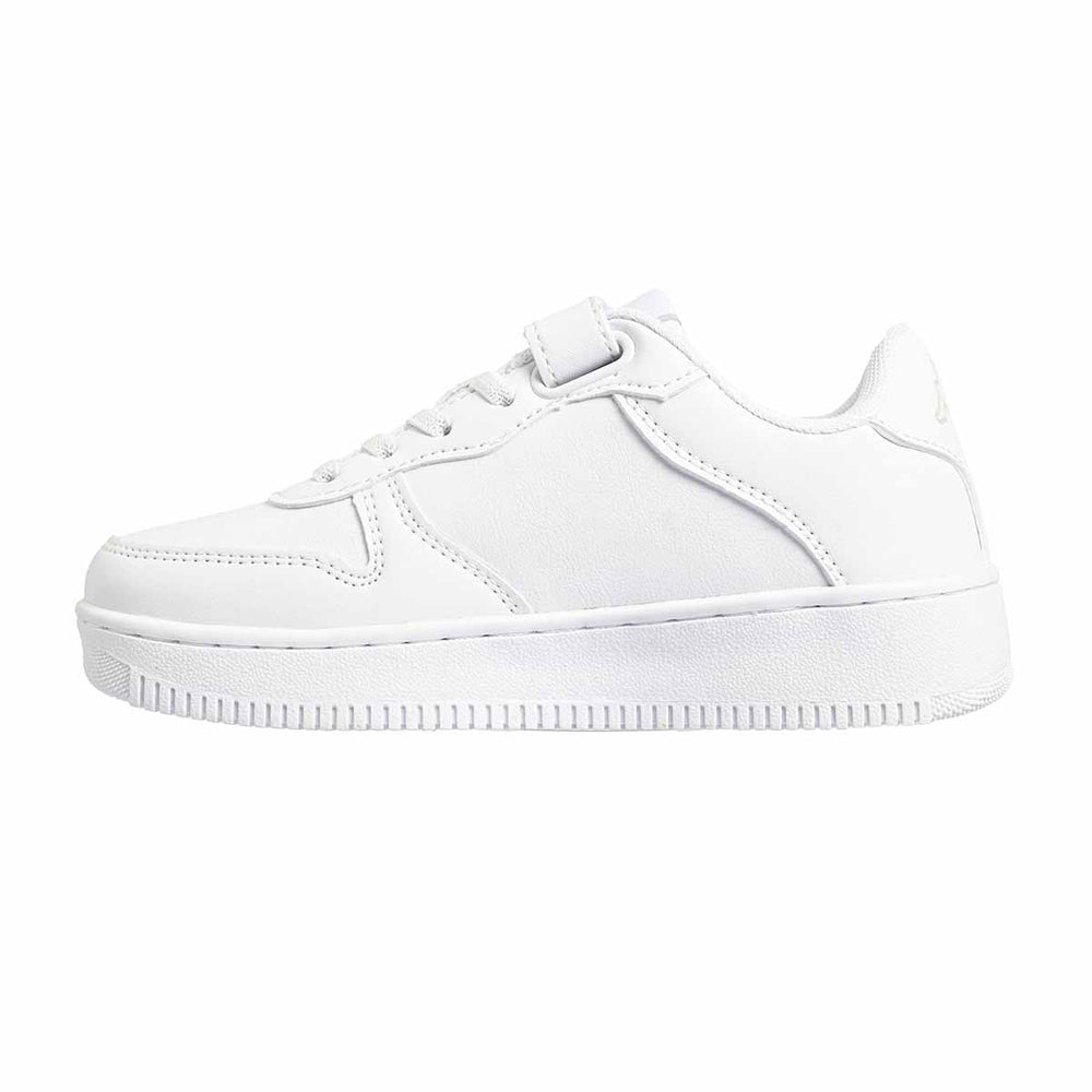 Baskets Logo Maserta Blanc Enfant 02