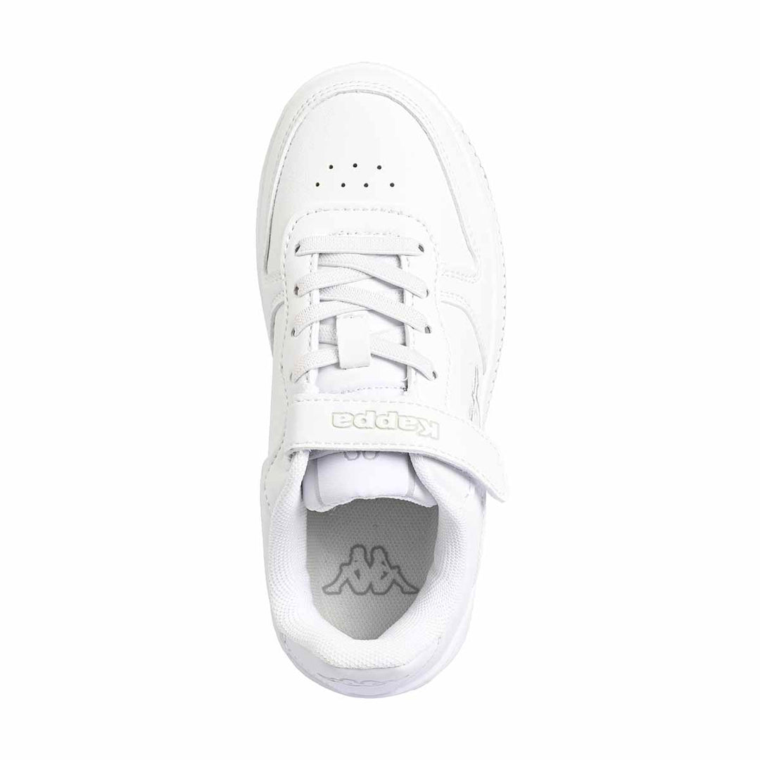 Baskets Logo Maserta Blanc Enfant main