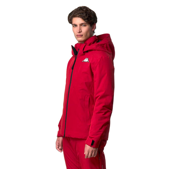 Manteau 8Cento 806 Rouge Homme 4