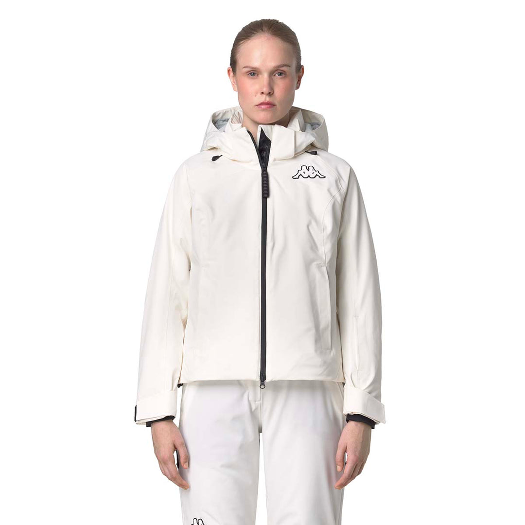 Manteau 8Cento 810 Blanc Femme 00