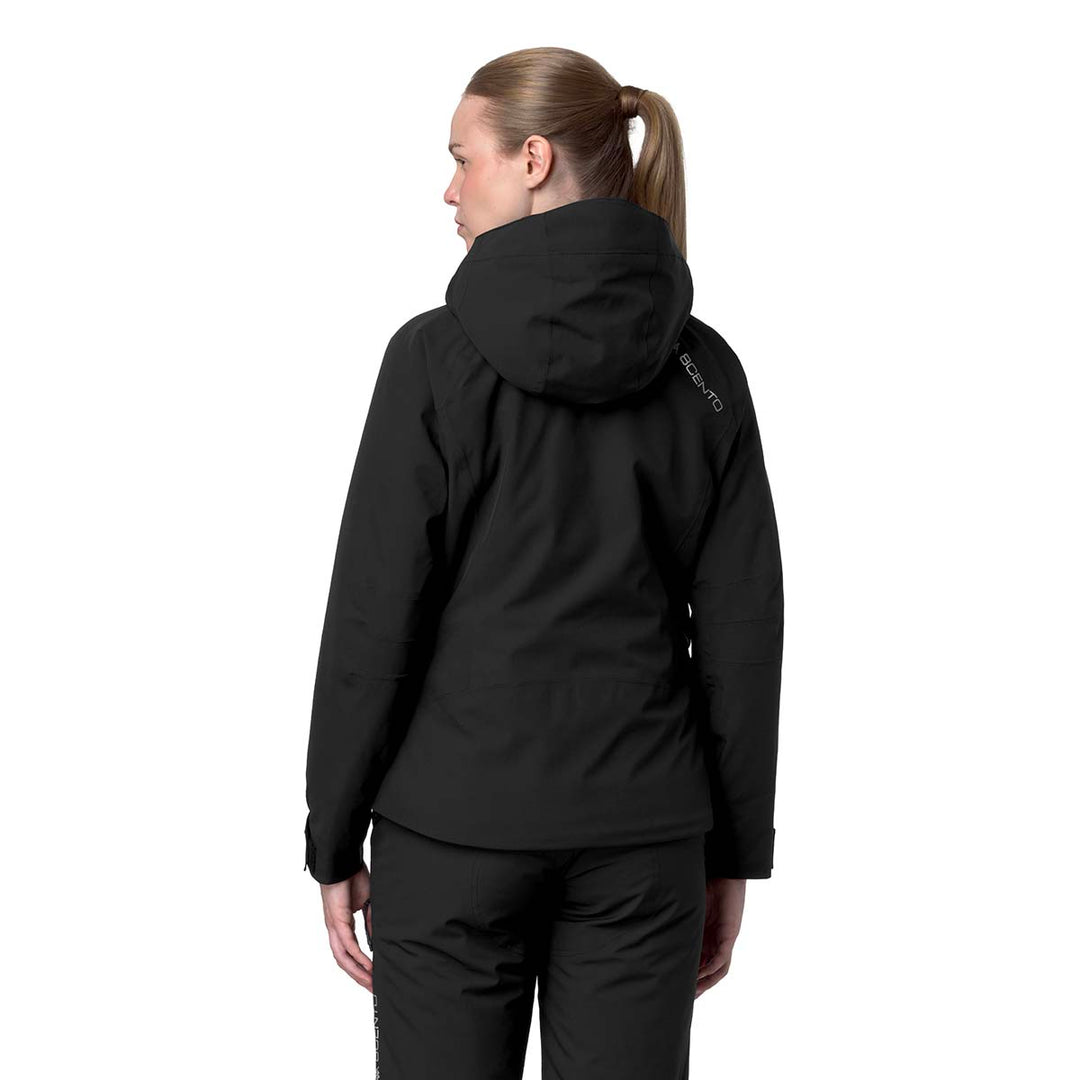 Manteau 8Cento 810 Noir Femme main