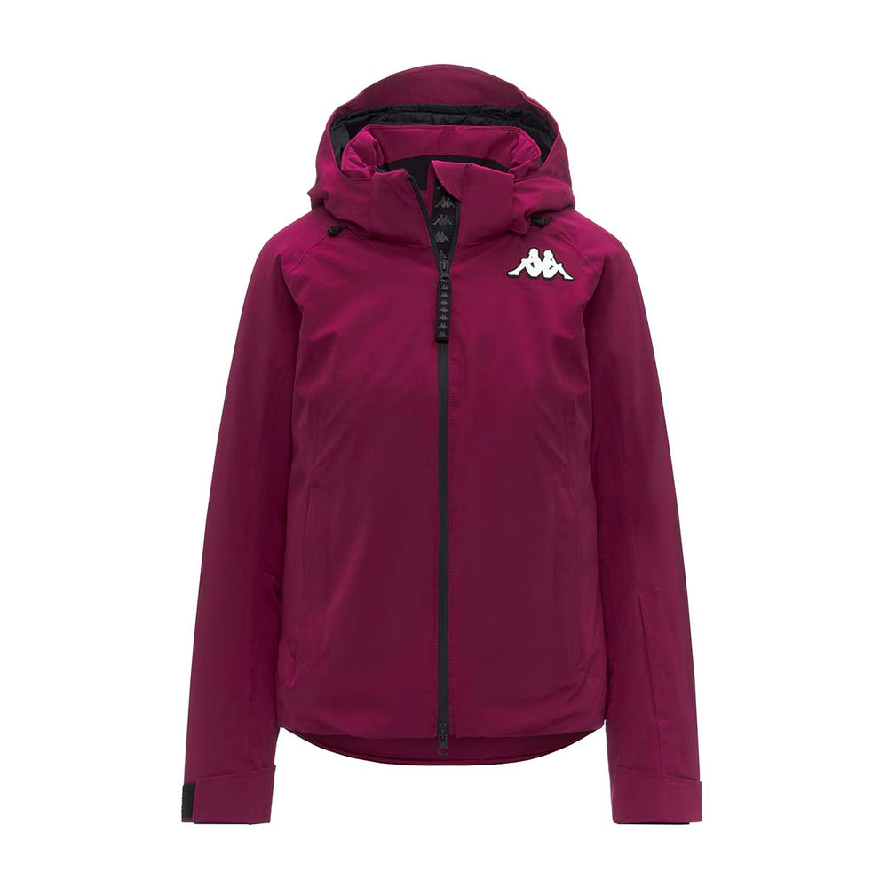 Manteau 8Cento 810 Rouge Femme 02