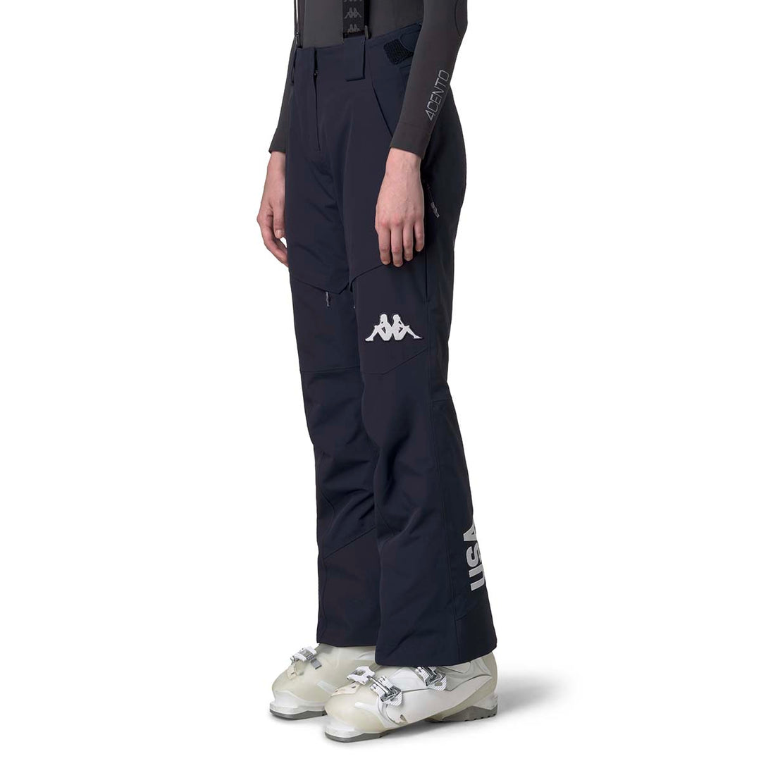 Pantalon 6Cento 665C US Ski Team Bleu Femme main