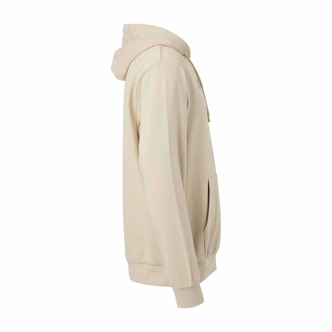 Hoodie Femmo Beige Homme main