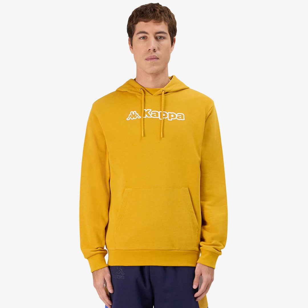 Hoodie Femmo Jaune Homme