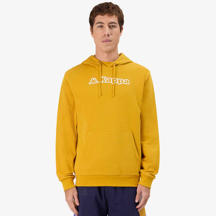 Hoodie Femmo Jaune Homme
