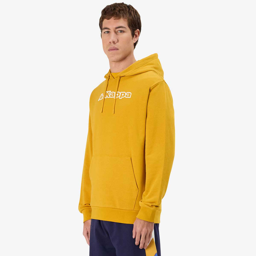 Hoodie Femmo Jaune Homme