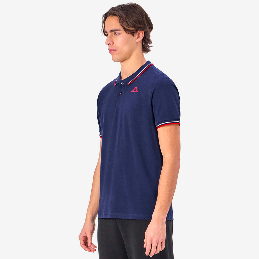 Polo Ezio 2 Bleu Homme main