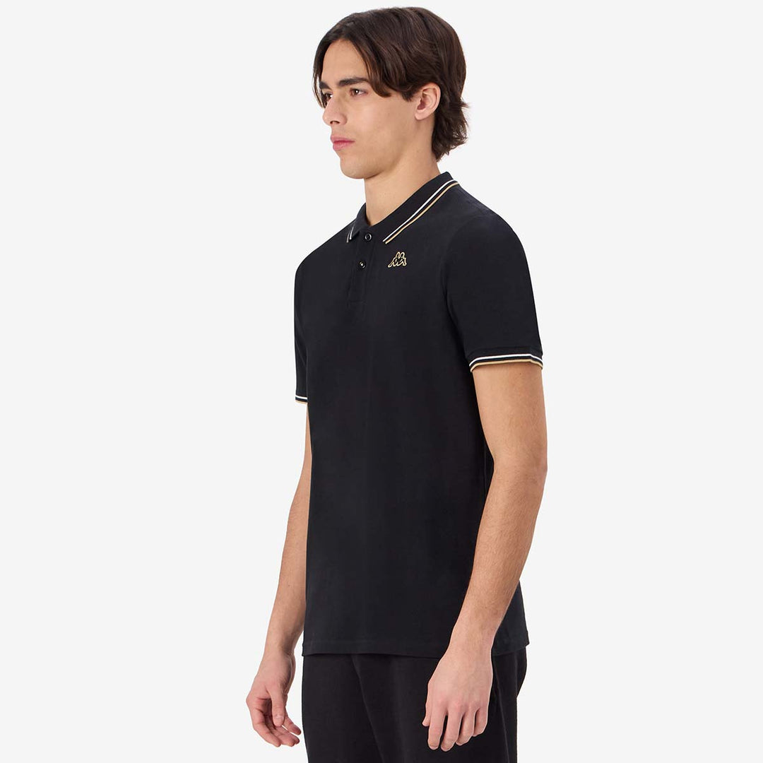 Polo Ezio 2 Noir Homme main