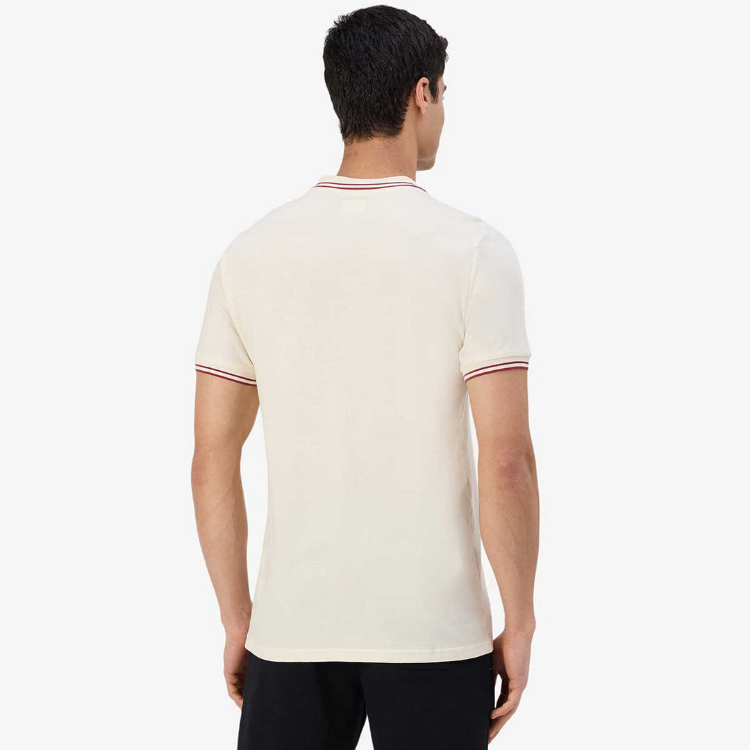 Polo Ezio 2 Blanc Homme main