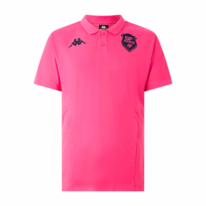 Polo Minditti Stade Francais Paris 25/26 Rose Homme
