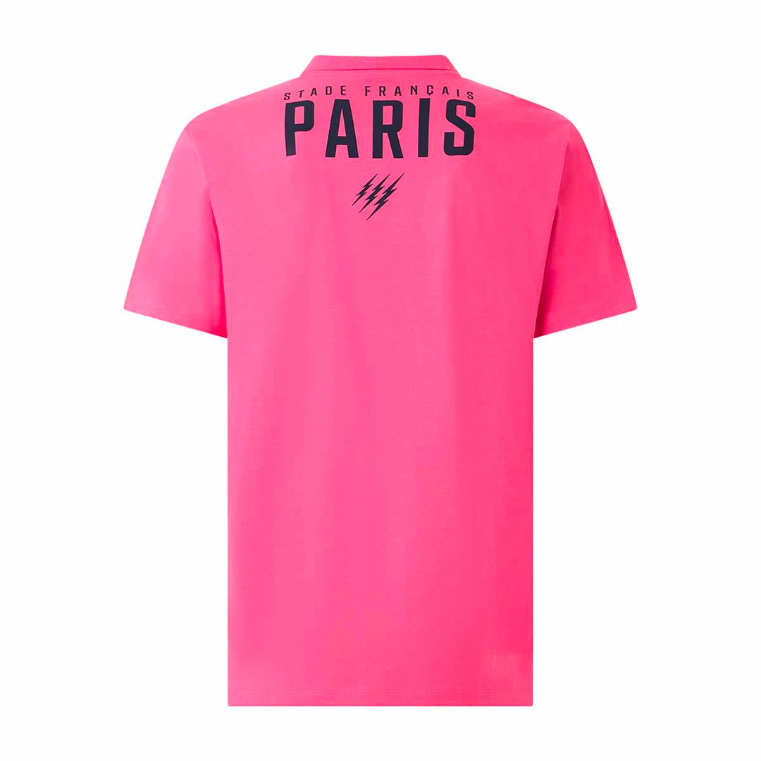 Polo Minditti Stade Francais Paris 25/26 Rose Homme
