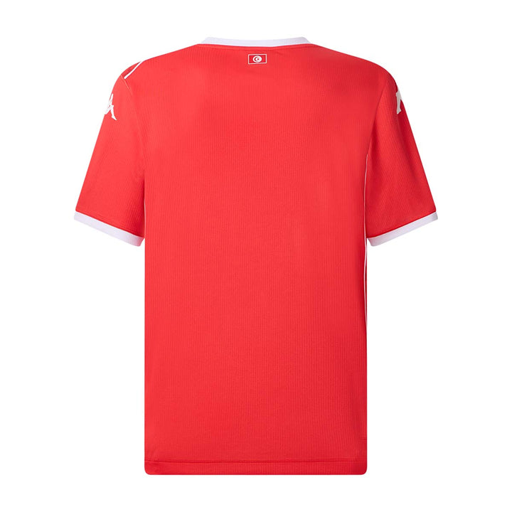Maillot Kombat Home Tunisie 25/26 Rouge Homme 3