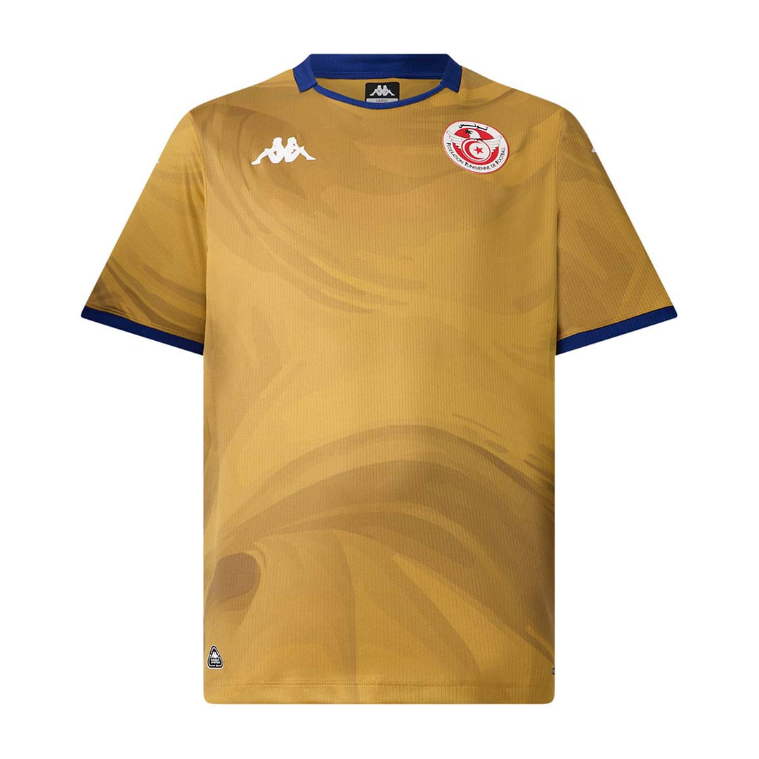 Maillot Kombat Third Tunisie 25/26 Beige Homme 00