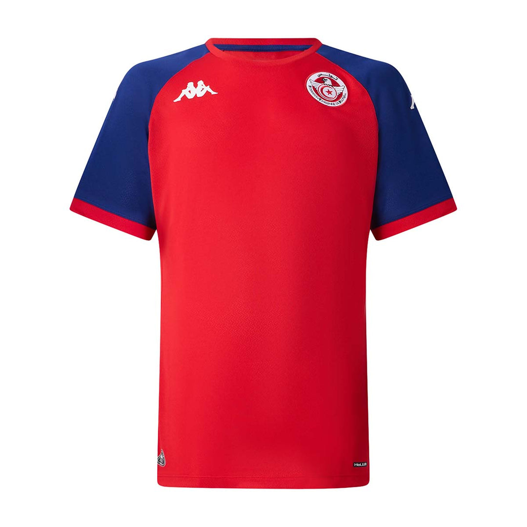 Maillot Mokiba Pro Tunisie 25/26 Rouge Enfant 00