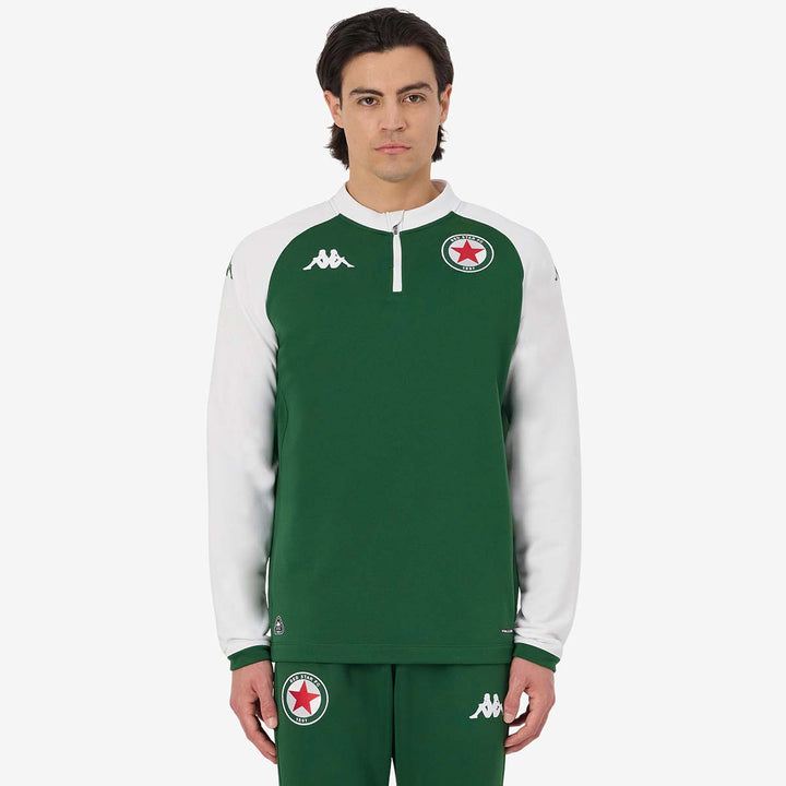 Sweatshirt Muzira Pro Red Star 25/26 Vert Homme