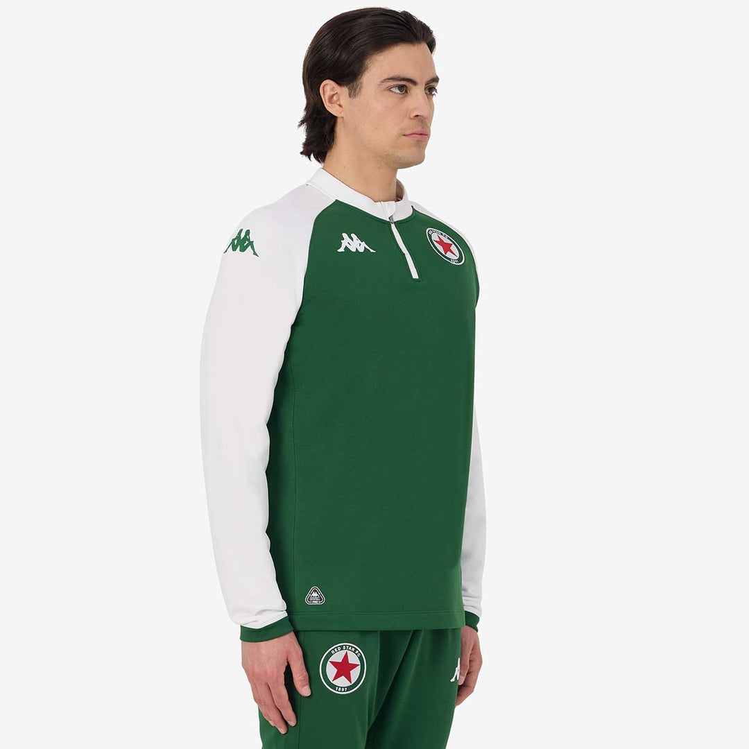 Sweatshirt Muzira Pro Red Star 25/26 Vert Homme