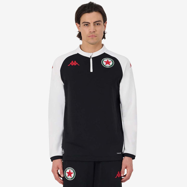 Sweatshirt Muzira Pro Red Star 25/26 Noir Homme
