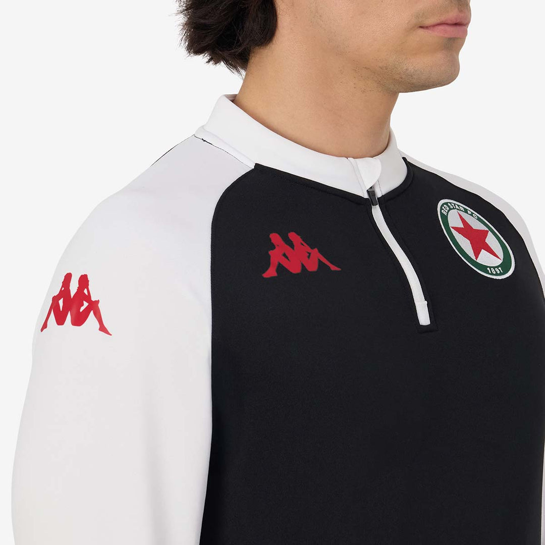 Sweatshirt Muzira Pro Red Star 25/26 Noir Homme