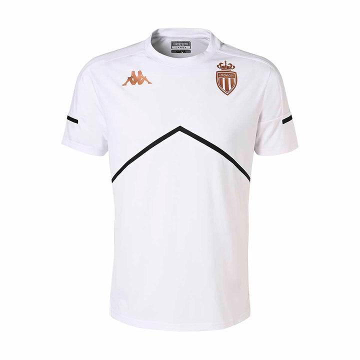 T-Shirt Aybi AS Monaco 24/25  Blanc Homme