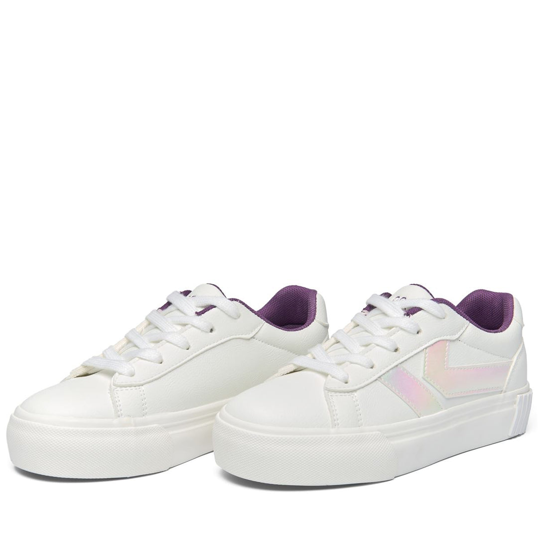 Baskets Morine Blanc Enfant main