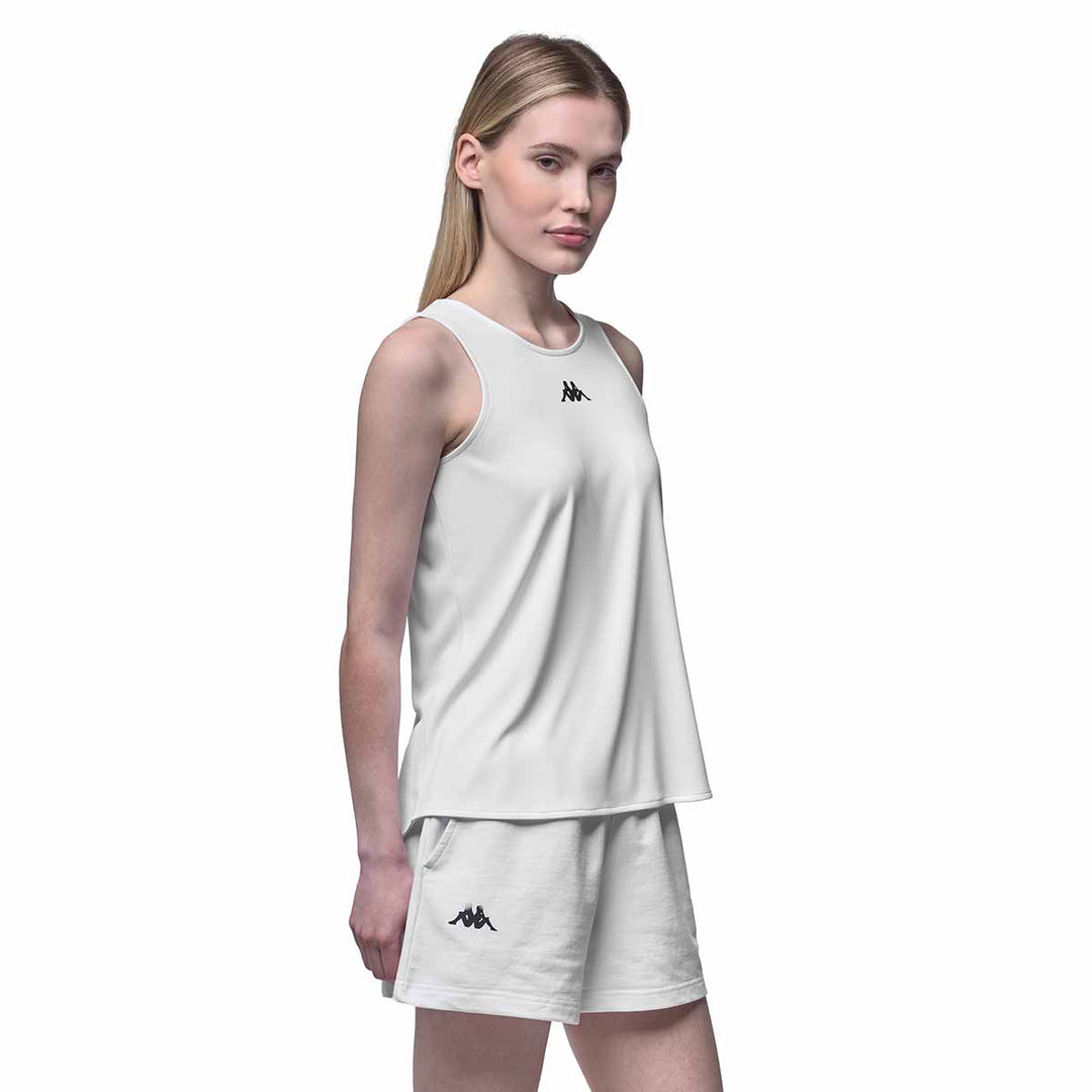 Débardeur Igattama Blanc Femme main