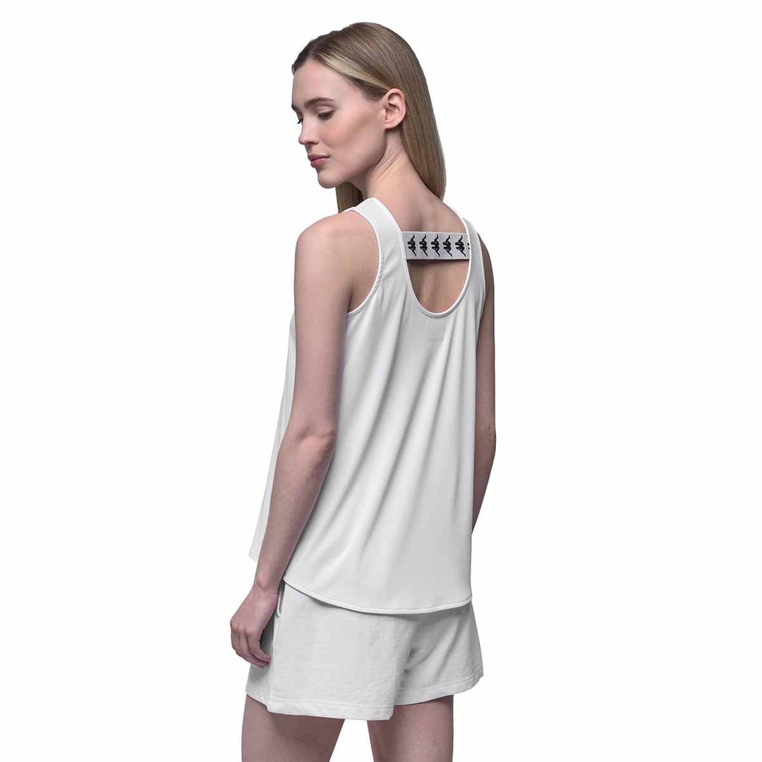 Débardeur Igattama Blanc Femme main