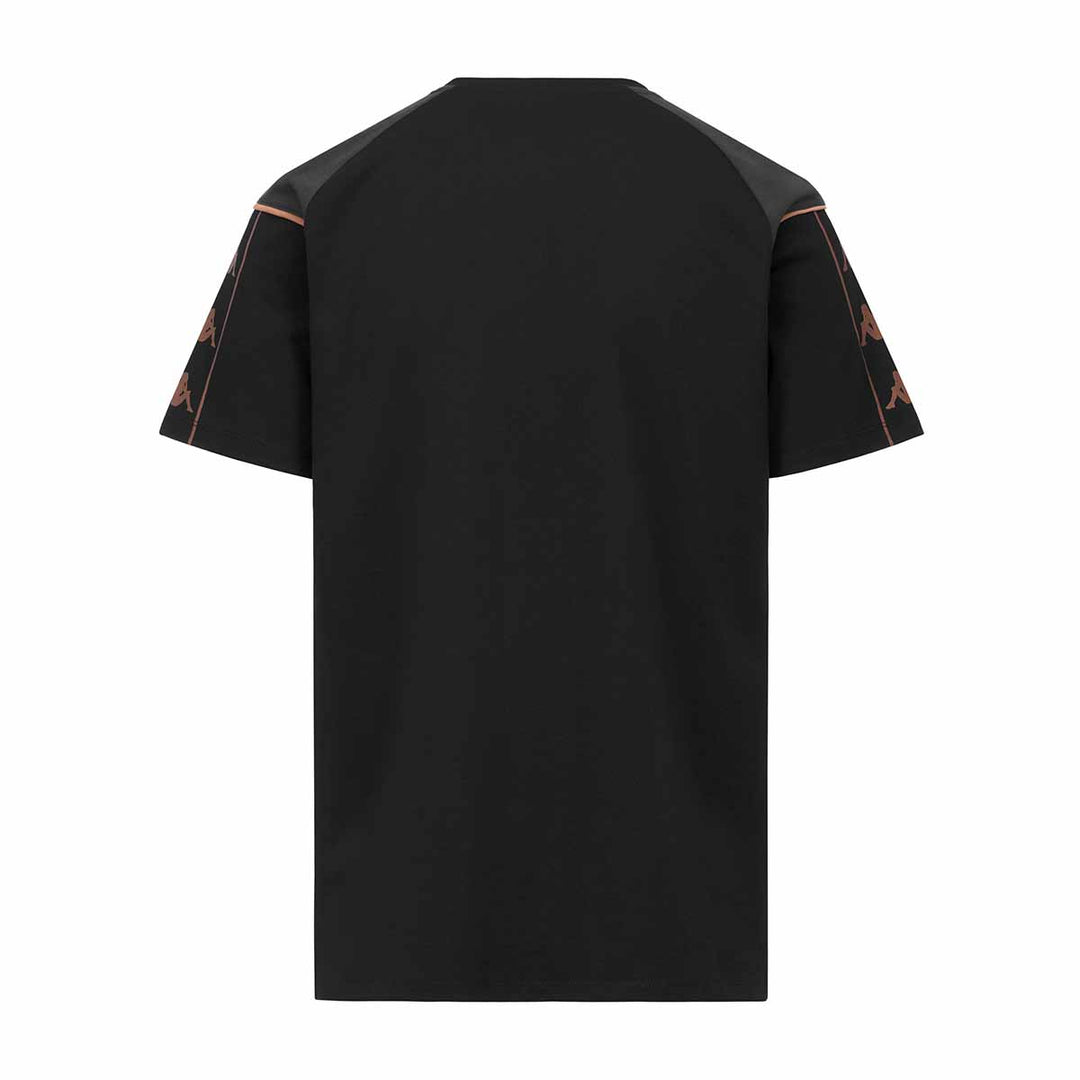 T-Shirt Mavio Noir Homme main