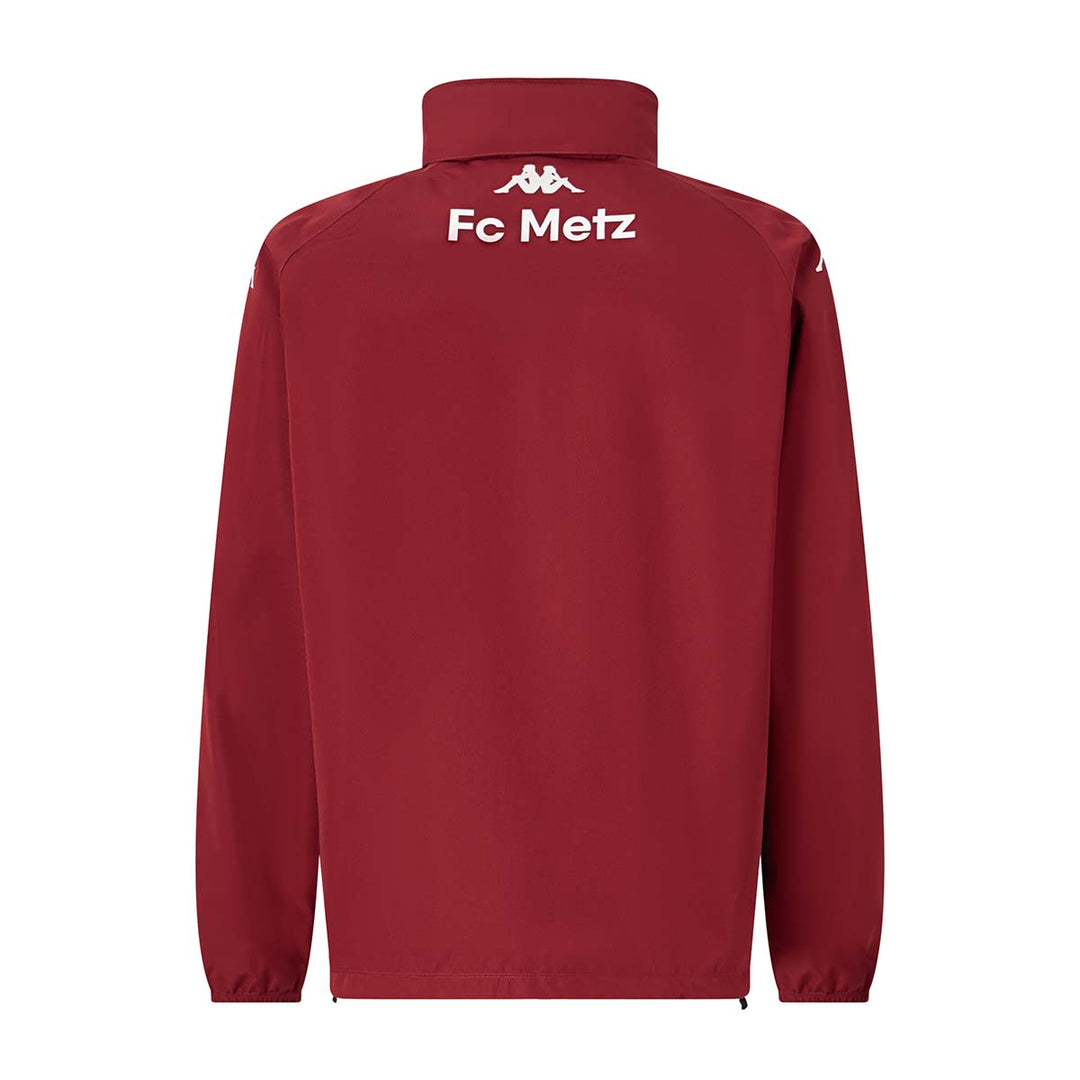Veste Mavaro Pro FC Metz 25/26 Grenat Homme main