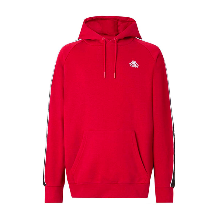 Hoodie 222 Banda Madison 2 Rouge Homme 1