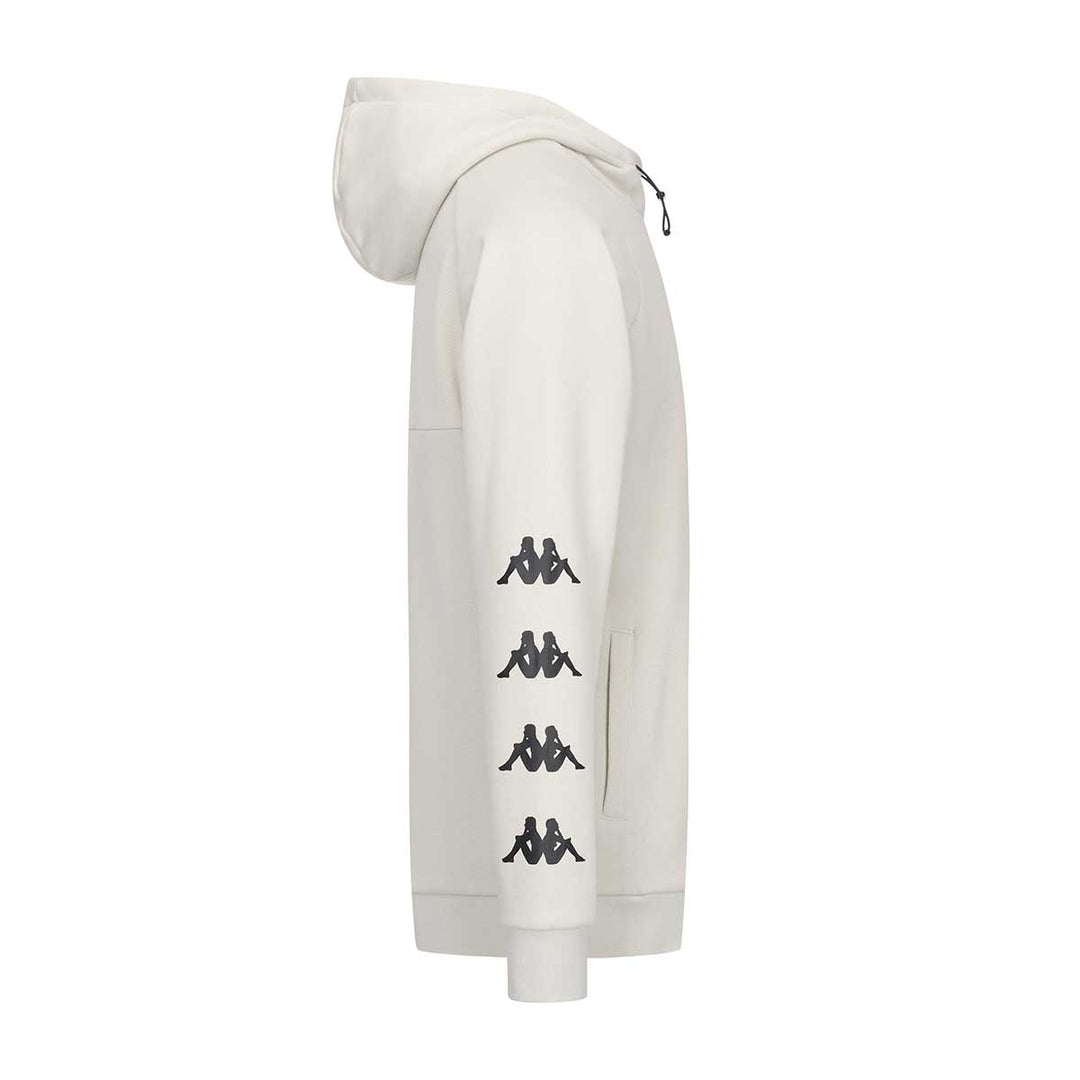 Hoodie Gikom Blanc Homme main