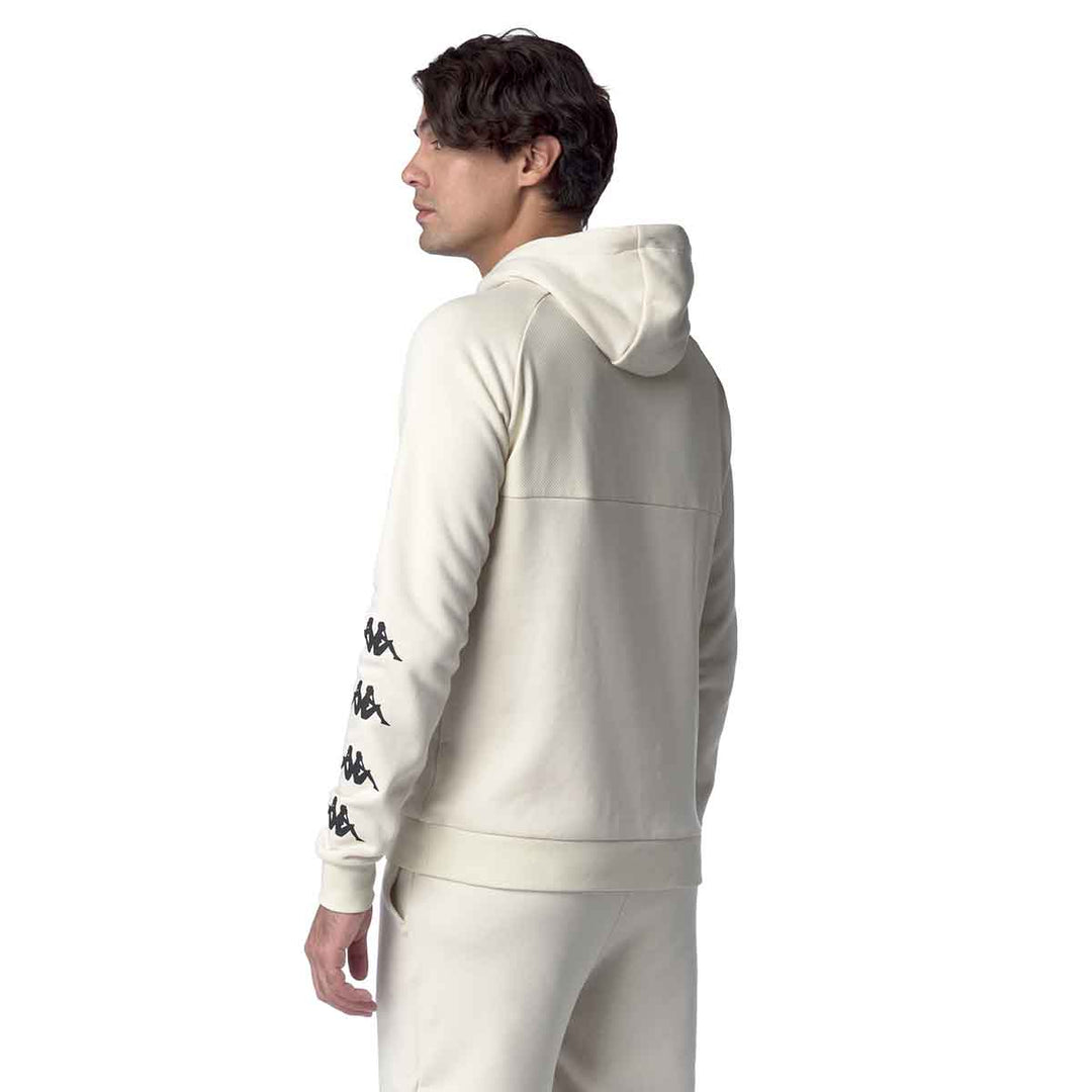 Hoodie Gikom Blanc Homme main