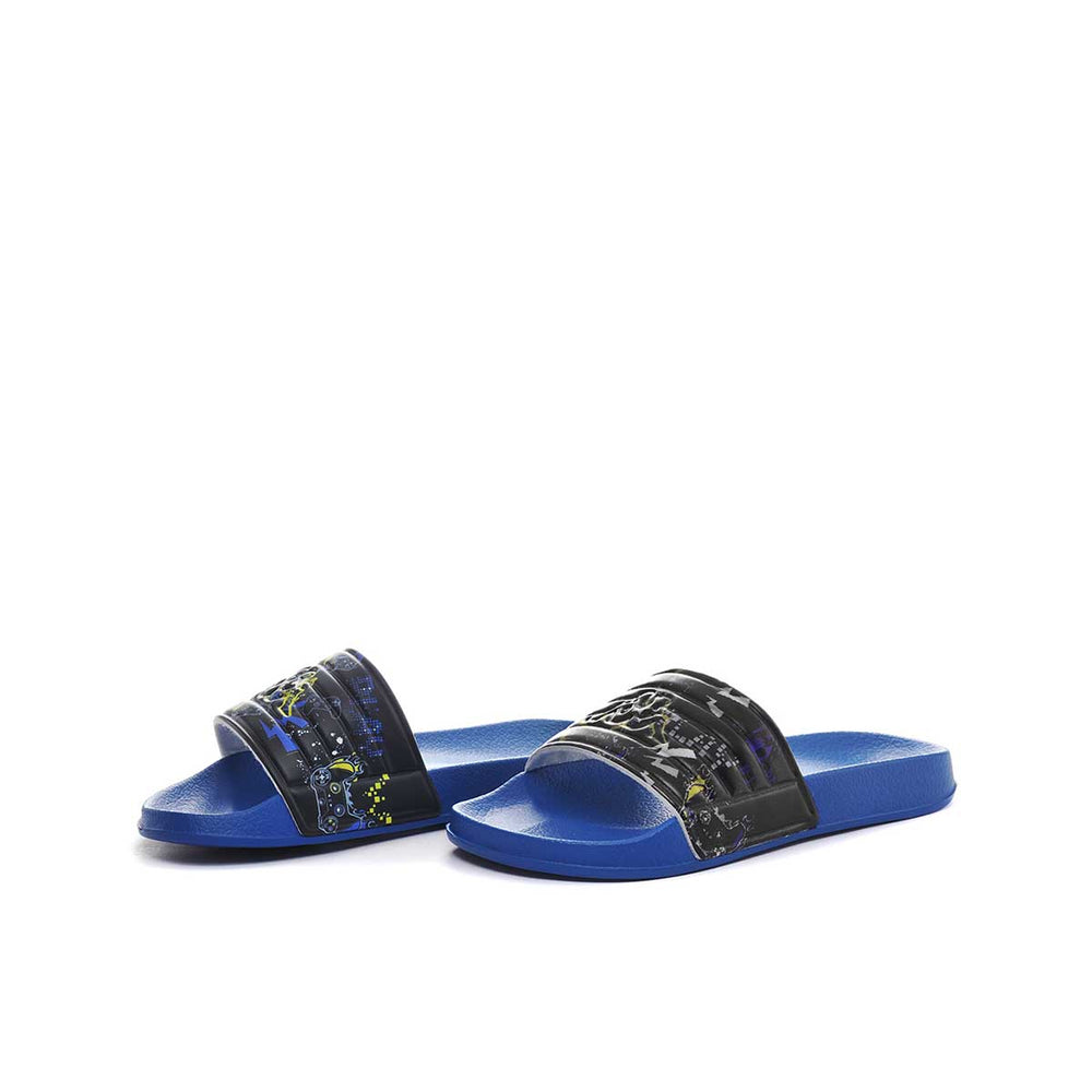 Claquettes Logo Sartwo 2 Bleu Enfant 02