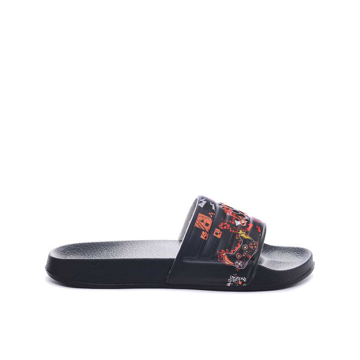 Claquettes Logo Sartwo 3 Noir Enfant 1