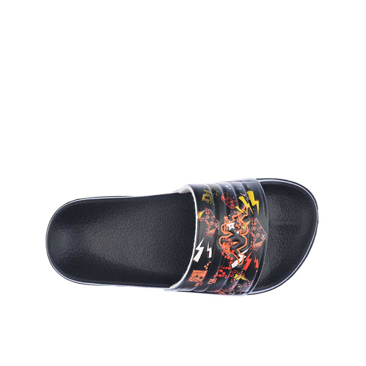 Claquettes Logo Sartwo 3 Noir Enfant 4