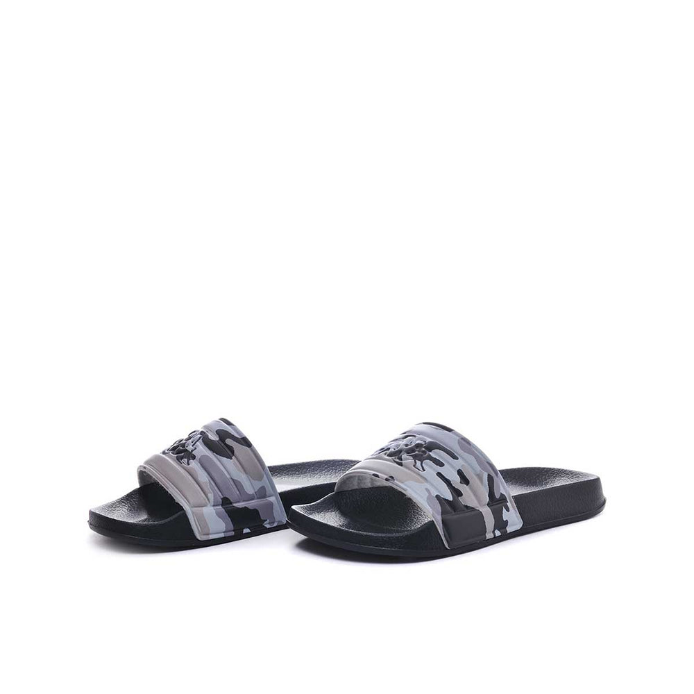 Claquettes Logo Sartwo 3 Gris Enfant 02