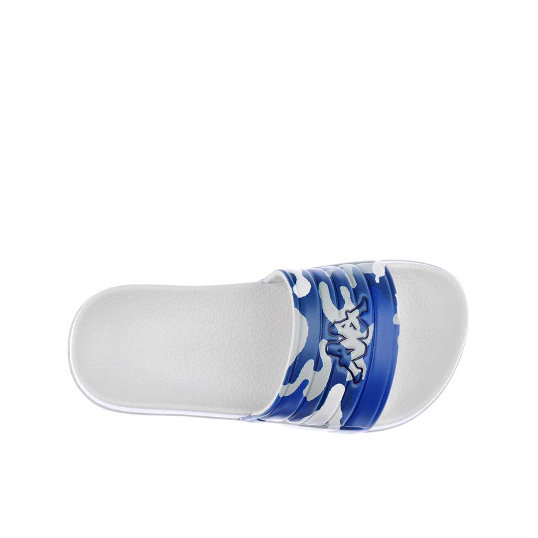 Claquettes Logo Sartwo 3 Bleu Enfant main