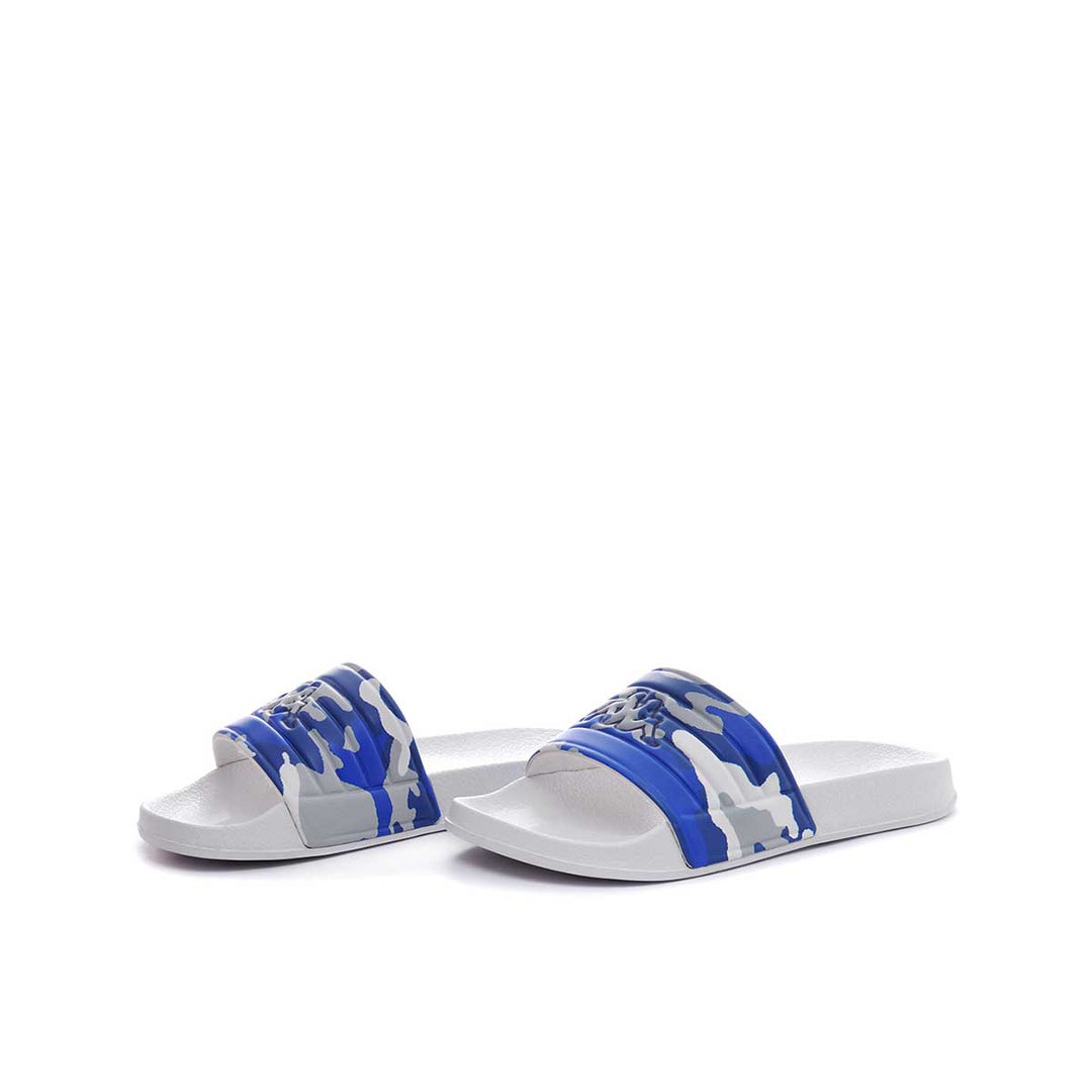 Claquettes Logo Sartwo 3 Bleu Enfant main