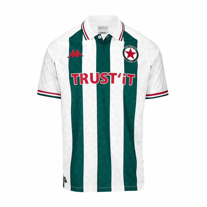 Maillot Heritage Kombat Le Rayé Red Star FC 24/25 Blanc Homme