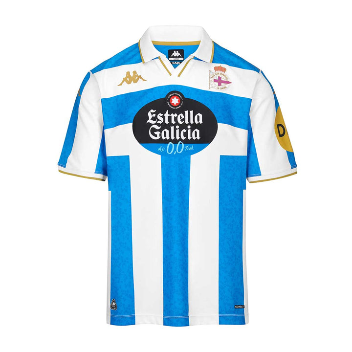 Maillot Kombat Home Deportivo 25/26 Bleu Homme 1